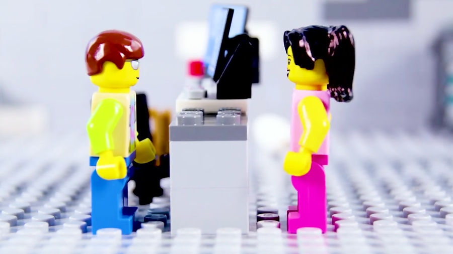 کارتون لگو آجری ها Lego Bricks - قسمت 15 - آشوب در شهر